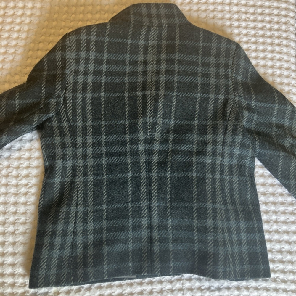 Talbots Wool polyester blend plaid jacket size 10 Womens - Picture 8 of 10